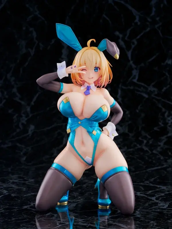 高峰ナダレ氏が描くオリジナルキャラクター「ソフィア・F・シャーリング」が、華やかなバニー衣装でフィギュア化。あみあみ限定でご案内中。 画像 4
