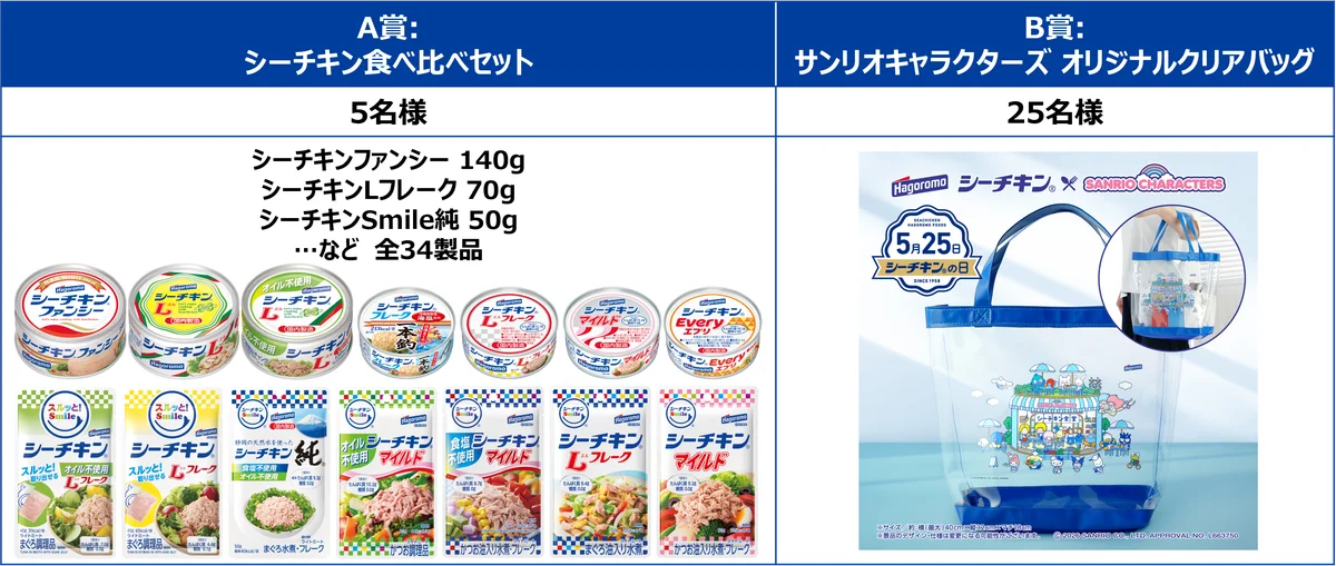 5月25日は『シーチキンの日』！！X公式アカウントで素敵な賞品が当たるキャンペーンを今年も実施します！ 画像 2