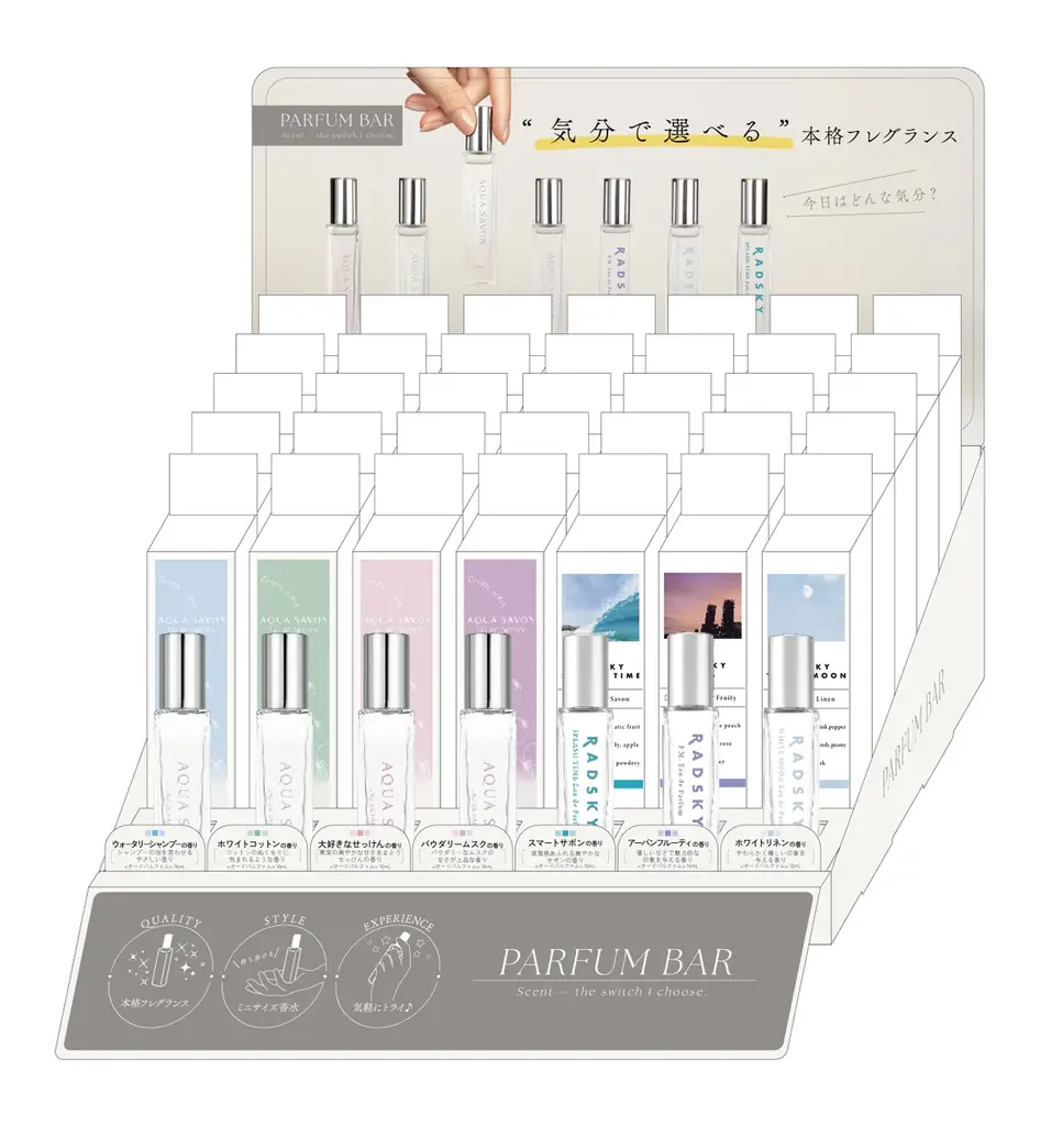 秋元康プロデュースの昭和歌謡グループ「SHOW-WA & MATSURI」が「PARFUM BAR」とコラボレーション！サイン入りポストカード等が当たるキャンペーンを実施 画像 2