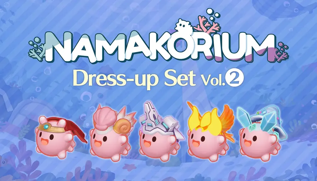『NAMAKORIUM（ナマコリウム）』正式版をリリース、過去最大40%OFFの900円で販売。ボスバトル・新ステージ追加の大型アップデート&着せ替えDLC配信 画像 9