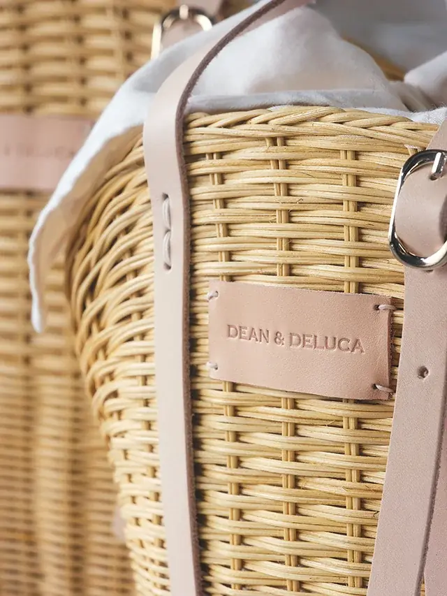 【5月26日（火）発売】DEAN ＆ DELUCAとBEAMS COUTUREとつくる使い込むほどに風合いが増す、ラタンとヌメ革のかごバッグ登場 画像 6