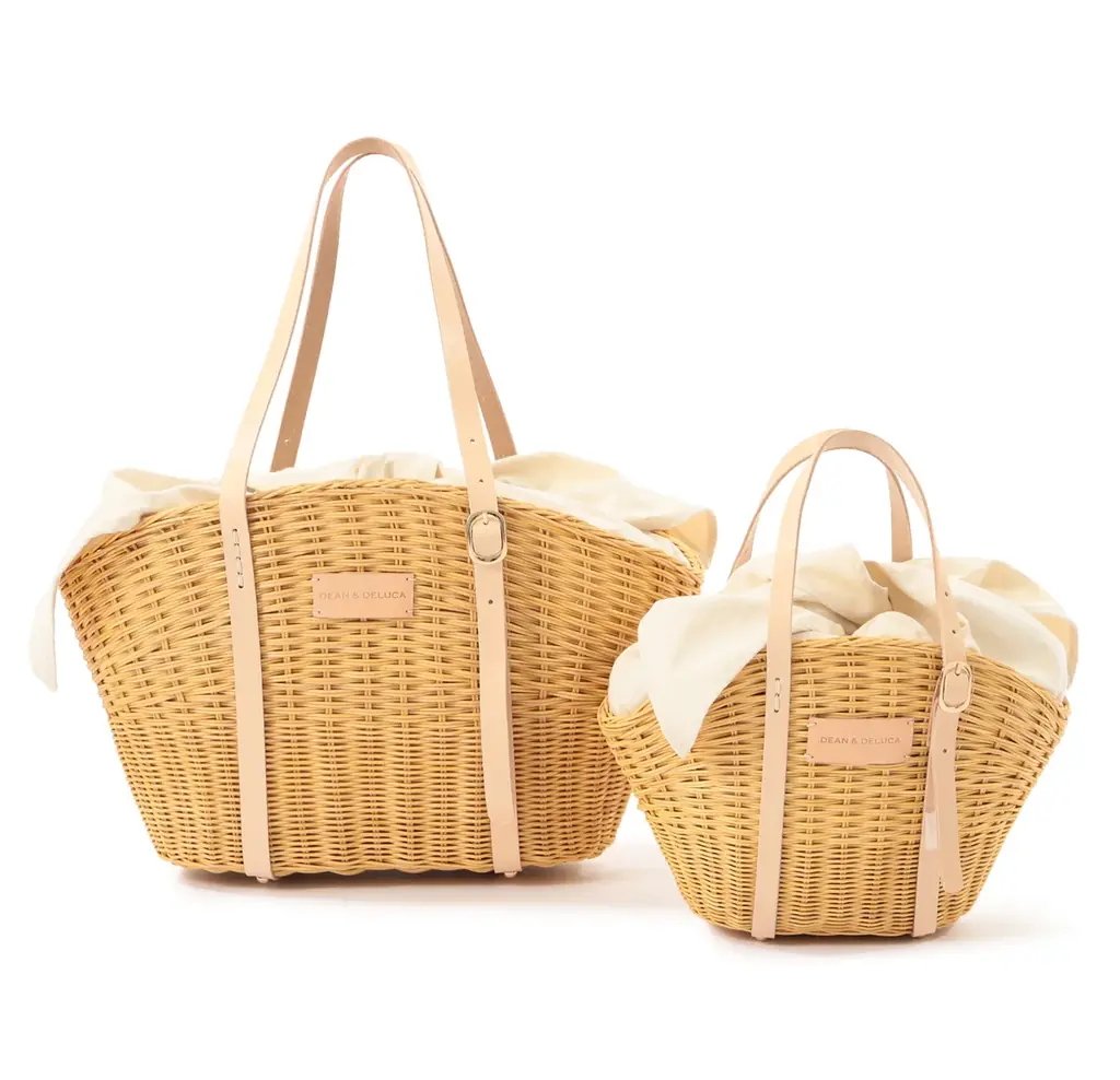 【5月26日（火）発売】DEAN ＆ DELUCAとBEAMS COUTUREとつくる使い込むほどに風合いが増す、ラタンとヌメ革のかごバッグ登場 画像 8