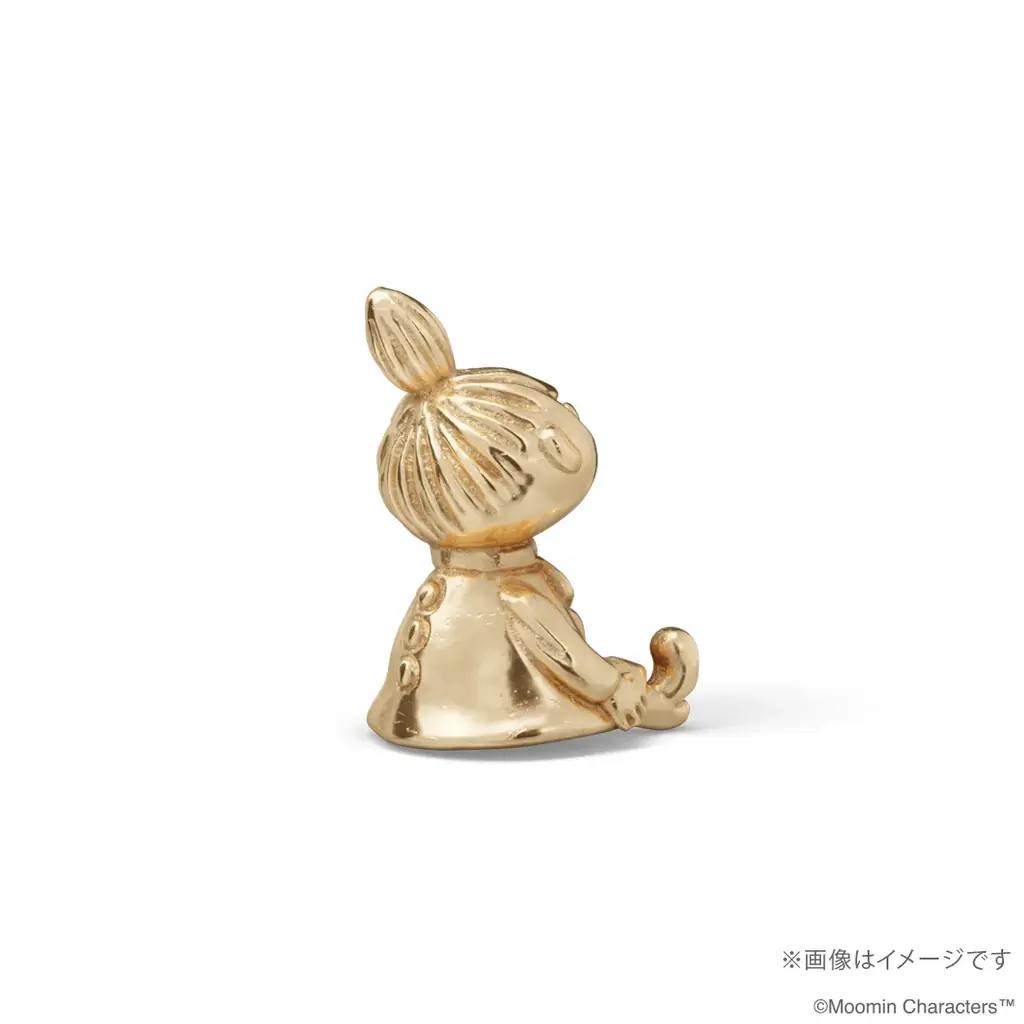 【MOOMIN】18金製「リトルミイ」ミニフィギュア。約1cm未満に後ろボタンまで再現 画像 4