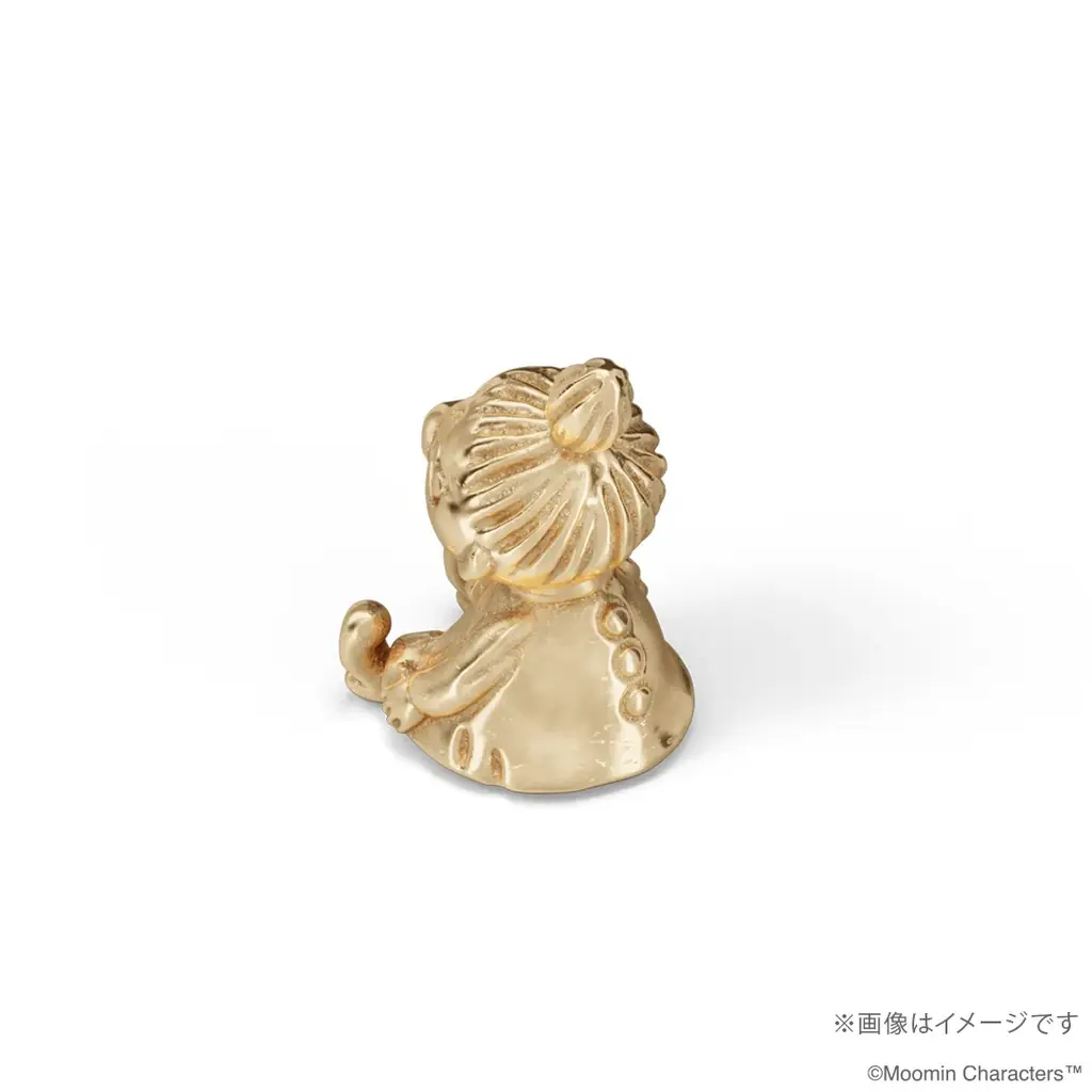【MOOMIN】18金製「リトルミイ」ミニフィギュア。約1cm未満に後ろボタンまで再現 画像 5