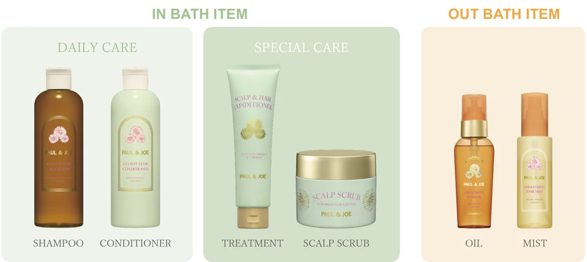 【PAUL & JOE BEAUTE】髪だけでなく、頭皮にも着目したヘアケアコレクションが登場。 画像 11