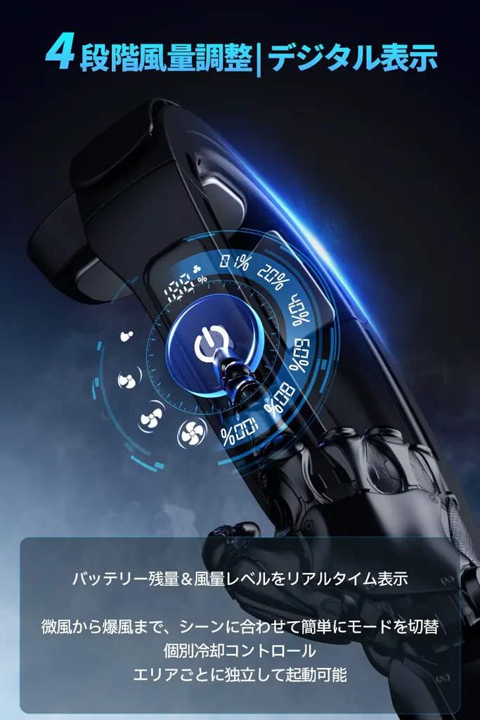 【業界初！3面冷却×背面ファン】首・背中・顔を同時に潤す「全身3D冷却」ネッククーラーがAmazonにて新登場！最大-20℃の異次元の涼しさを実現 画像 5