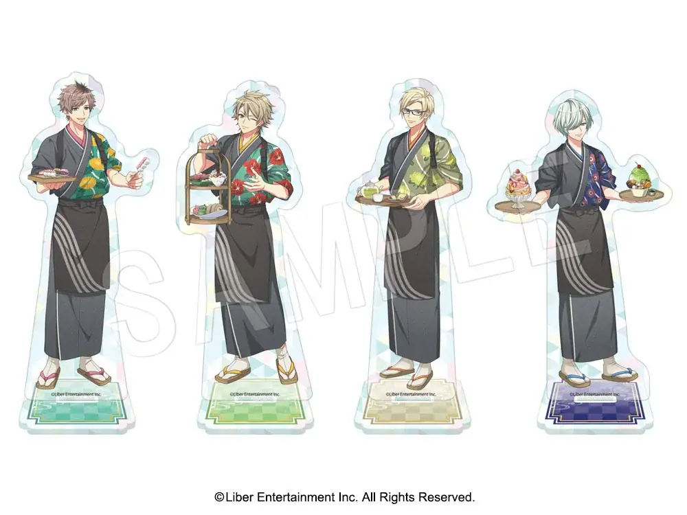 『A3!』×SWEETS PARADISEコラボ「MANKAI PARADISE」vol.2が開催決定！”和風カフェ”をコンセプトにした描き下ろしイラストの新作グッズが登場！ 画像 6