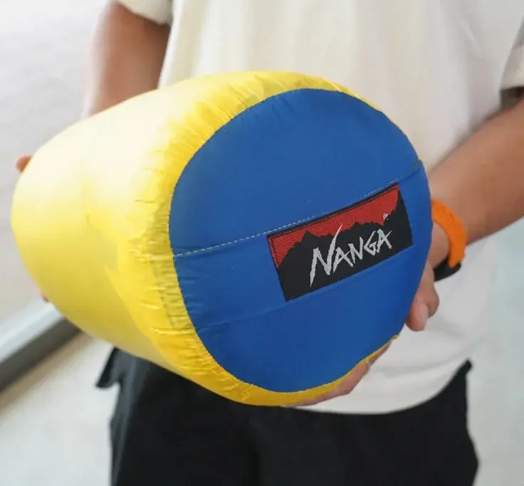 NANGA（ナンガ）が「本(マ)気(ジ)で」つくる！ドクターイエローの寝袋が登場！ 画像 4
