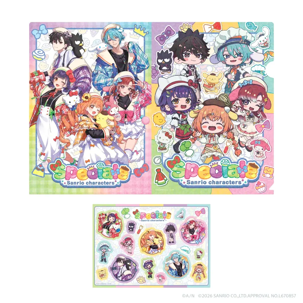にじさんじから「Speciale×サンリオキャラクターズ」グッズが登場！2026年5月20日(水)18時から販売開始！ 画像 6