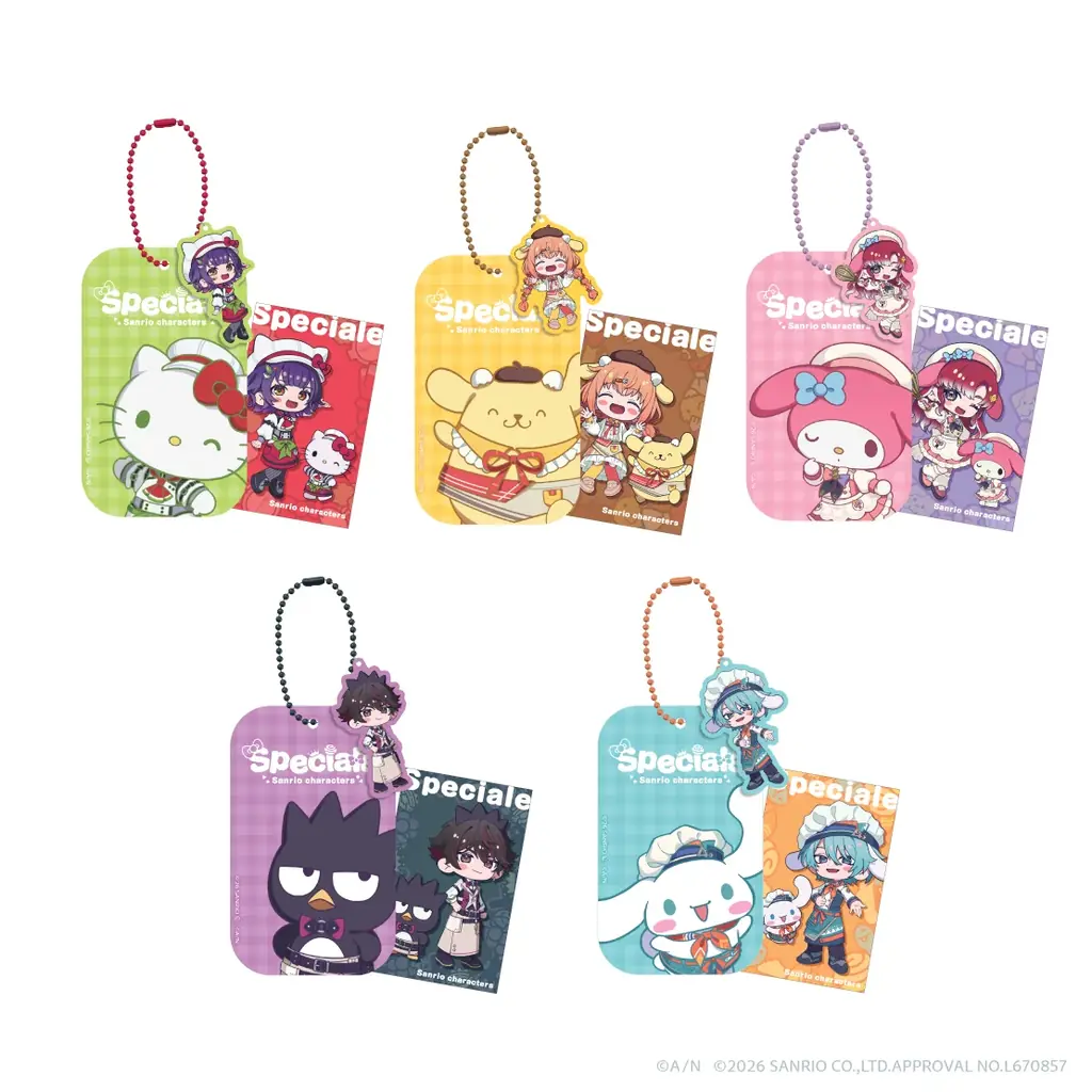にじさんじから「Speciale×サンリオキャラクターズ」グッズが登場！2026年5月20日(水)18時から販売開始！ 画像 9