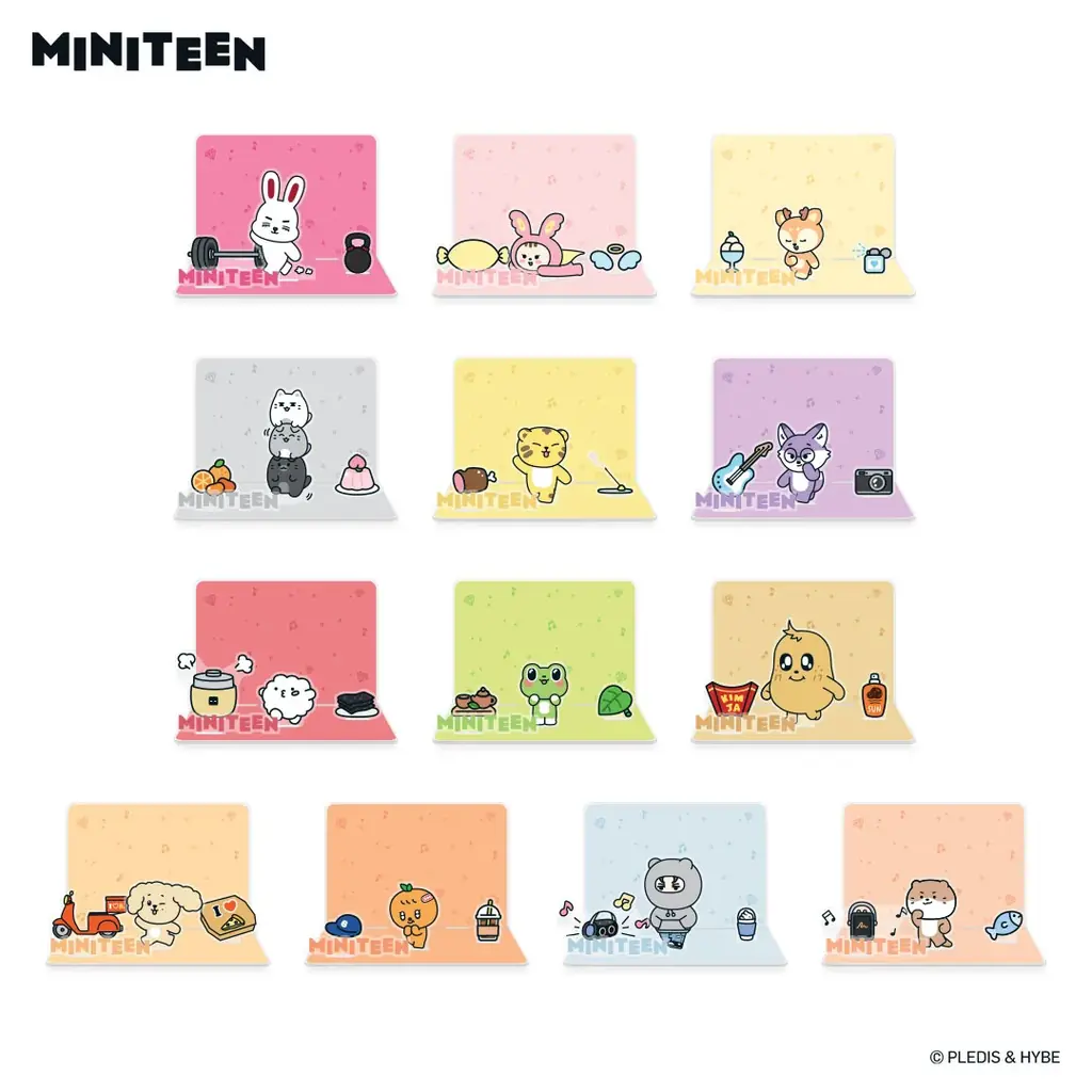 【販売開始日決定】SEVENTEENをモチーフにしたキャラクター「MINITEEN（ミニティーン）」公式ライセンス商品 第4弾が5月22日（金）より販売開始 画像 15