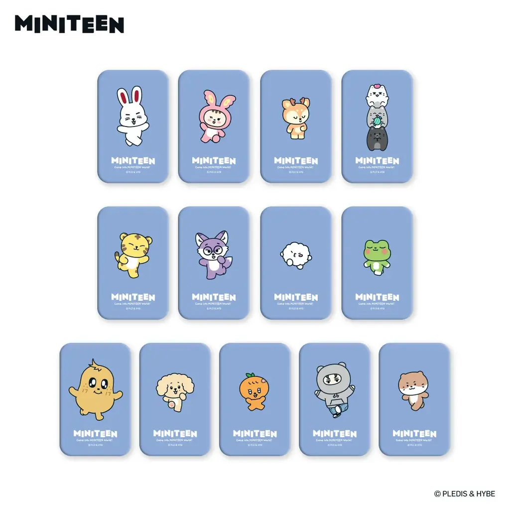 【販売開始日決定】SEVENTEENをモチーフにしたキャラクター「MINITEEN（ミニティーン）」公式ライセンス商品 第4弾が5月22日（金）より販売開始 画像 22