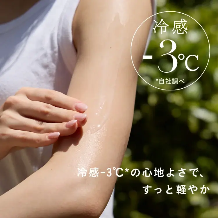 【新発売】塗るだけ、ひんやり。すっと軽やか。「うるおい」を抱え込む、新発想のデリケートボディジェルが登場。暑さや蒸れを感じる夏の肌を、ひんやりサラッと「守る」ケアへ。 画像 3