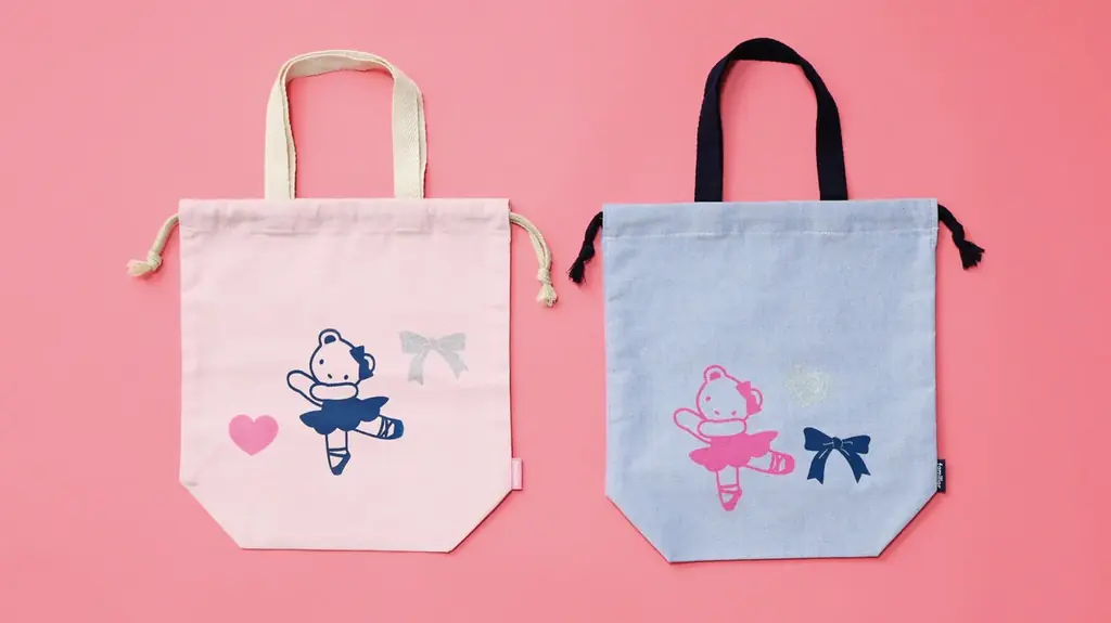 Chacott×familiar初のコラボが実現！ バレリーナのクマちゃんが描かれたリュックサックやTシャツなど親子で楽しめるアイテムが両ブランド異なるラインナップで計14種登場 画像 11