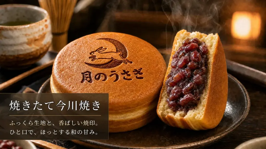 新潟県初上陸！“マツコ絶賛”　創業70年【究極の餡子】を使用した浅草今川焼き『月のうさぎ』イオンモール新潟亀田インターに2026年6月1日グランドオープン！ 画像 2