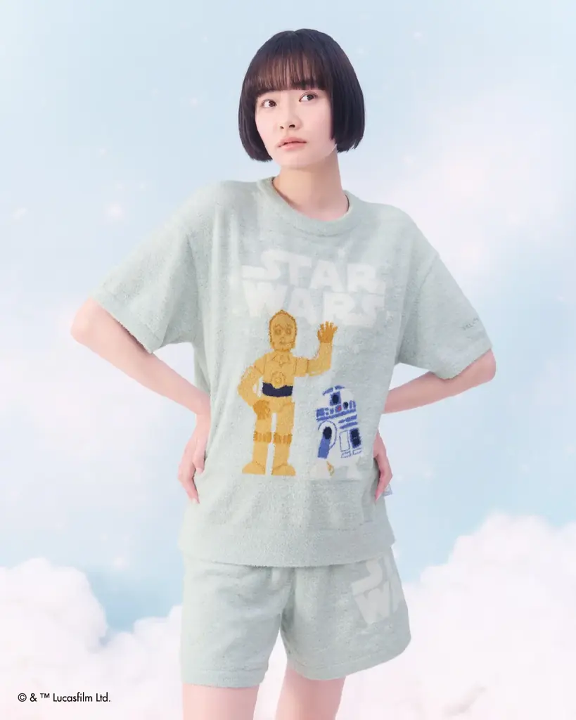 【gelato pique】『STAR WARS』の銀河や惑星をジェラート ピケらしく甘くとろけるアイスで表現し、人気キャラクターをあしらった遊び心あるコレクションが初登場！＜6月5日発売＞ 画像 2