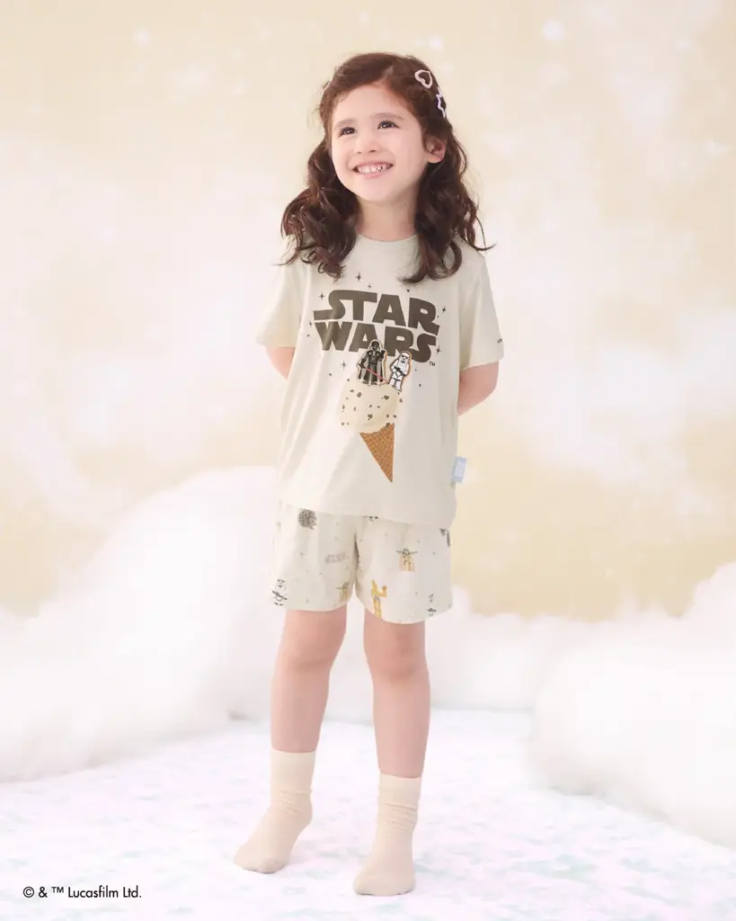 【gelato pique】『STAR WARS』の銀河や惑星をジェラート ピケらしく甘くとろけるアイスで表現し、人気キャラクターをあしらった遊び心あるコレクションが初登場！＜6月5日発売＞ 画像 9