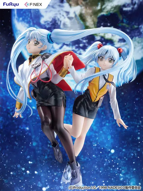 『機動戦艦ナデシコ -The prince of darkness-』より、「ホシノ・ルリ」がフィギュア化。11歳と16歳の姿を一度に楽しめる豪華仕様。 画像 5
