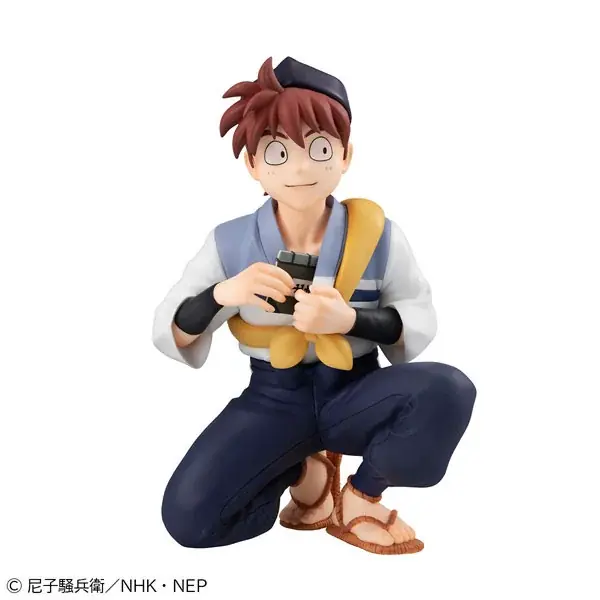 『忍たま乱太郎』より一年は組の教科担当教師「土井半助」が、てのひらサイズのフィギュアで登場。あみあみにて予約受付中。 画像 4