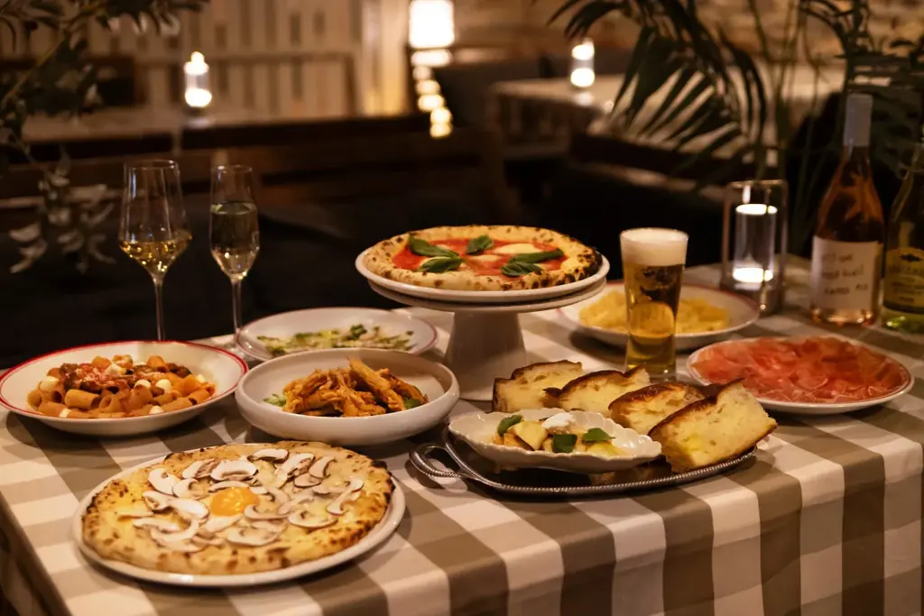 阪急うめだ本店の最上階で行う”イタリアンルーフトップビアガーデン”「TRATTORIA AL POMPIERE（トラットリア アル・ポンピエーレ）」で5月27日より開催。 画像 4