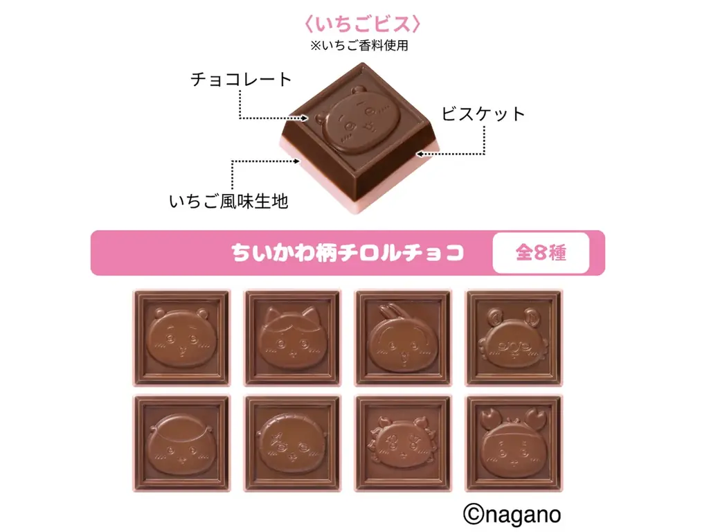 【ちいかわ】全20種類のかわいいパッケージ！オリジナルのスクエア缶で登場！「ちいかわ チロルチョコ缶」新発売！ 画像 6