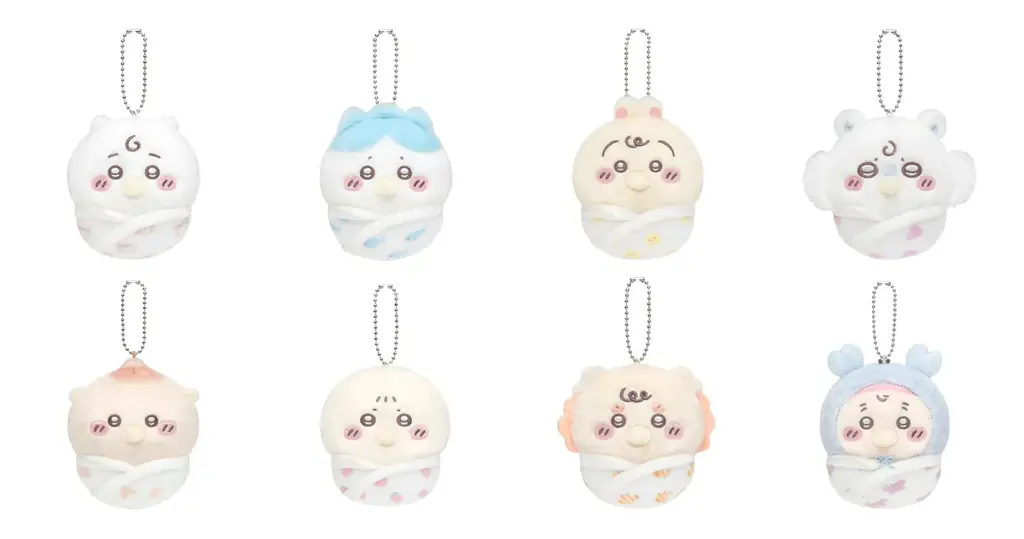 ちいかわたちのおしゃぶりやおくるみ姿に癒される♪ハズレなしオンラインくじ「Chiikawa Baby ぬいぐるみくじ」5月26日（火）11時から販売開始 画像 14