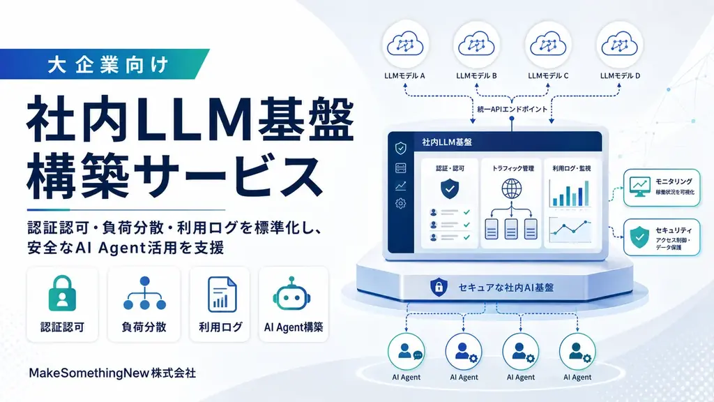 社内LLM基盤提供開始