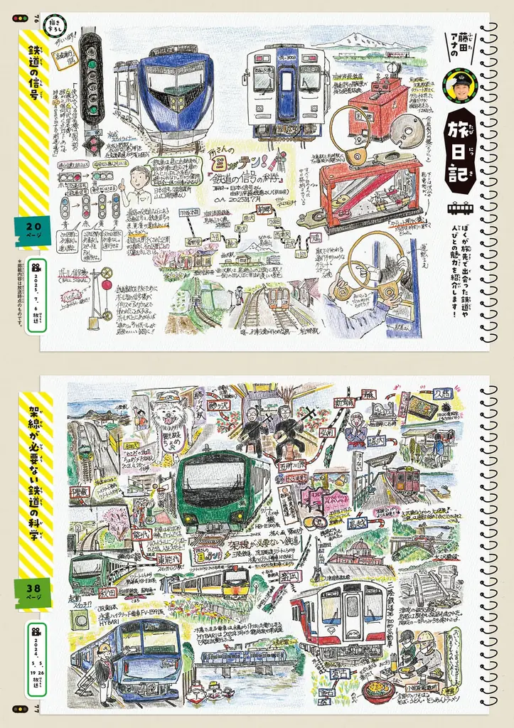 【日本テレビ系「所さんの目がテン！」鉄道シリーズが書籍化】『所さんの目がテン！×学研の図鑑LIVE　鉄道の科学図鑑』が発売！　鉄道の科学技術が満載の図鑑 画像 7