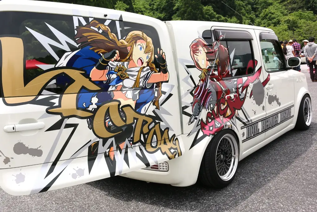 【ウマ娘】ほか「痛車」２５０台が奥伊吹に大集合！「VTuber・ホロライブ・原神・ラブライブ！・初音ミク・アイドルマスター・Fate」初夏のスキー場で5月2４日「漫画・アニメ・ゲーム」のイベント開催！ 画像 14