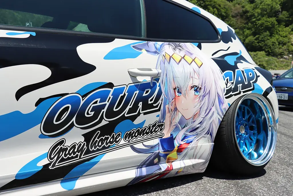 【ウマ娘】ほか「痛車」２５０台が奥伊吹に大集合！「VTuber・ホロライブ・原神・ラブライブ！・初音ミク・アイドルマスター・Fate」初夏のスキー場で5月2４日「漫画・アニメ・ゲーム」のイベント開催！ 画像 18