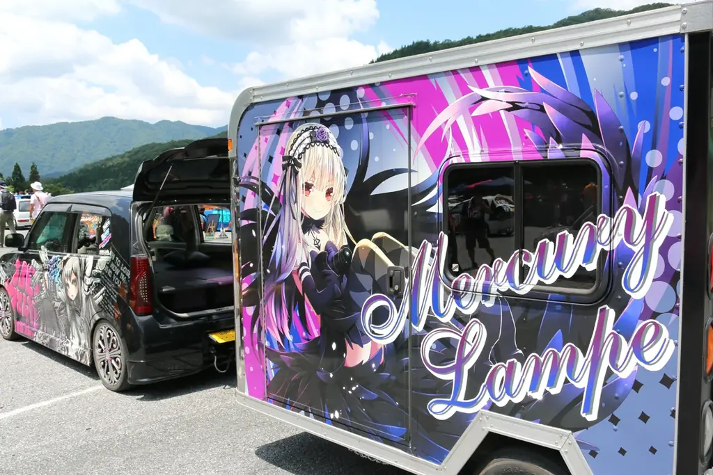 【ウマ娘】ほか「痛車」２５０台が奥伊吹に大集合！「VTuber・ホロライブ・原神・ラブライブ！・初音ミク・アイドルマスター・Fate」初夏のスキー場で5月2４日「漫画・アニメ・ゲーム」のイベント開催！ 画像 7