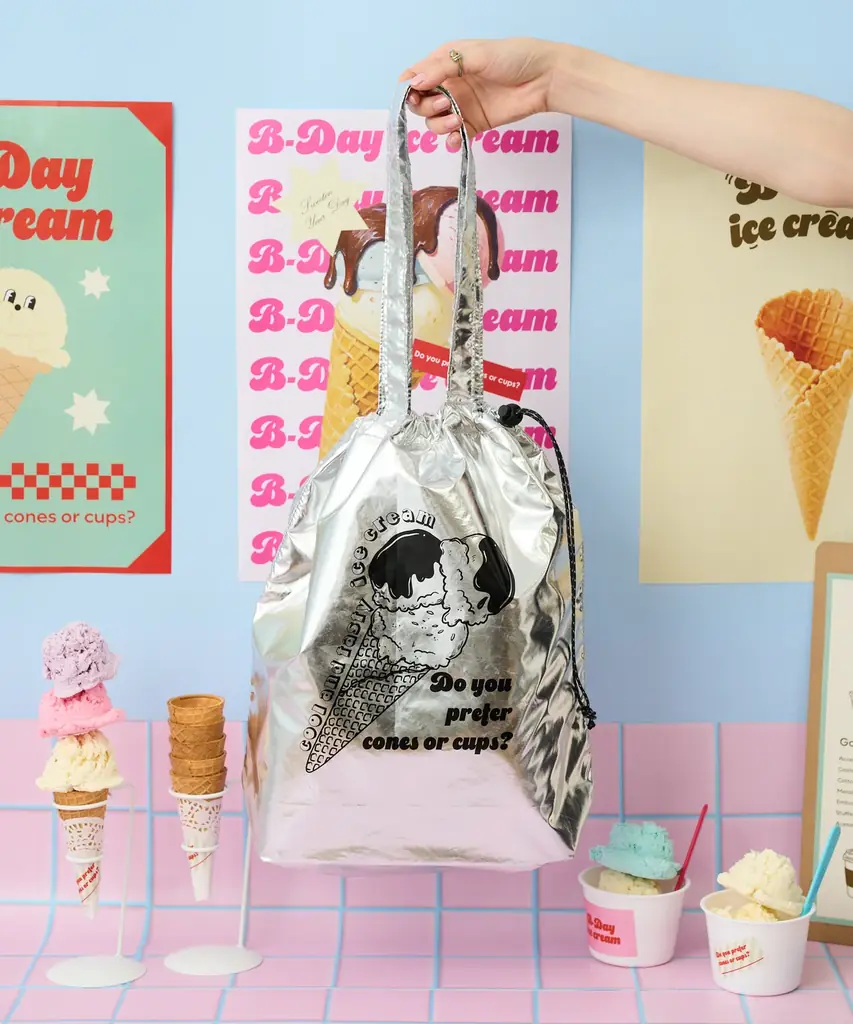 【BIRTHDAY BAR】架空のアイスクリームショップ「Ｂ-DAY ice cream」をテーマにしたオリジナルグッズが登場！ 画像 15