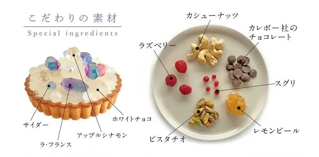 ”食べる誕生石”6月の誕生石パールとアレキサンドライトが輝くアイスタルトを5月22日正午より20台限定販売開始！ 画像 5