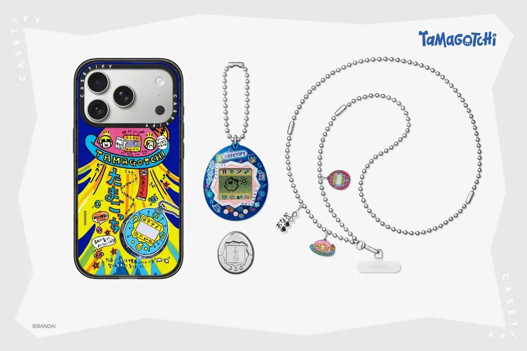 【CASETiFY】「たまごっち x CASETiFY」懐かしさあふれる「たまごっち」とのアクセサリーコレクションを発売 画像 6