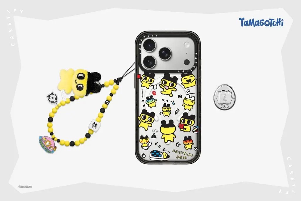【CASETiFY】「たまごっち x CASETiFY」懐かしさあふれる「たまごっち」とのアクセサリーコレクションを発売 画像 7