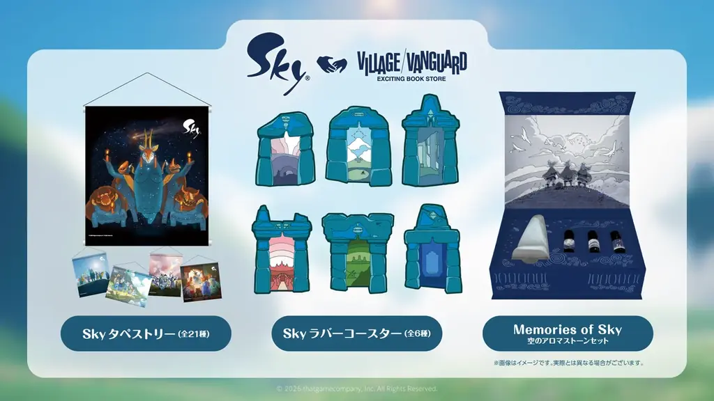 thatgamecompany20周年を記念し、4年ぶりのコラボレーションが実現！『Sky 星を紡ぐ子どもたち』× ヴィレッジヴァンガード限定コラボグッズが登場 画像 2