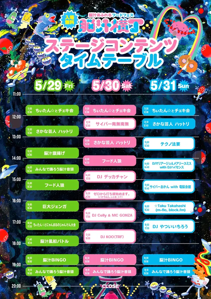 入場無料！脳汁をテーマにした体験型フードフェス『脳汁横丁2026』『脳汁横丁2026 オリジナルグッズ』販売決定！ 画像 18