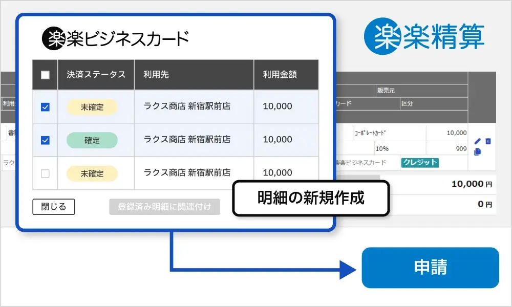 ラクス、法人カード「楽楽ビジネスカード」を提供開始 画像 3