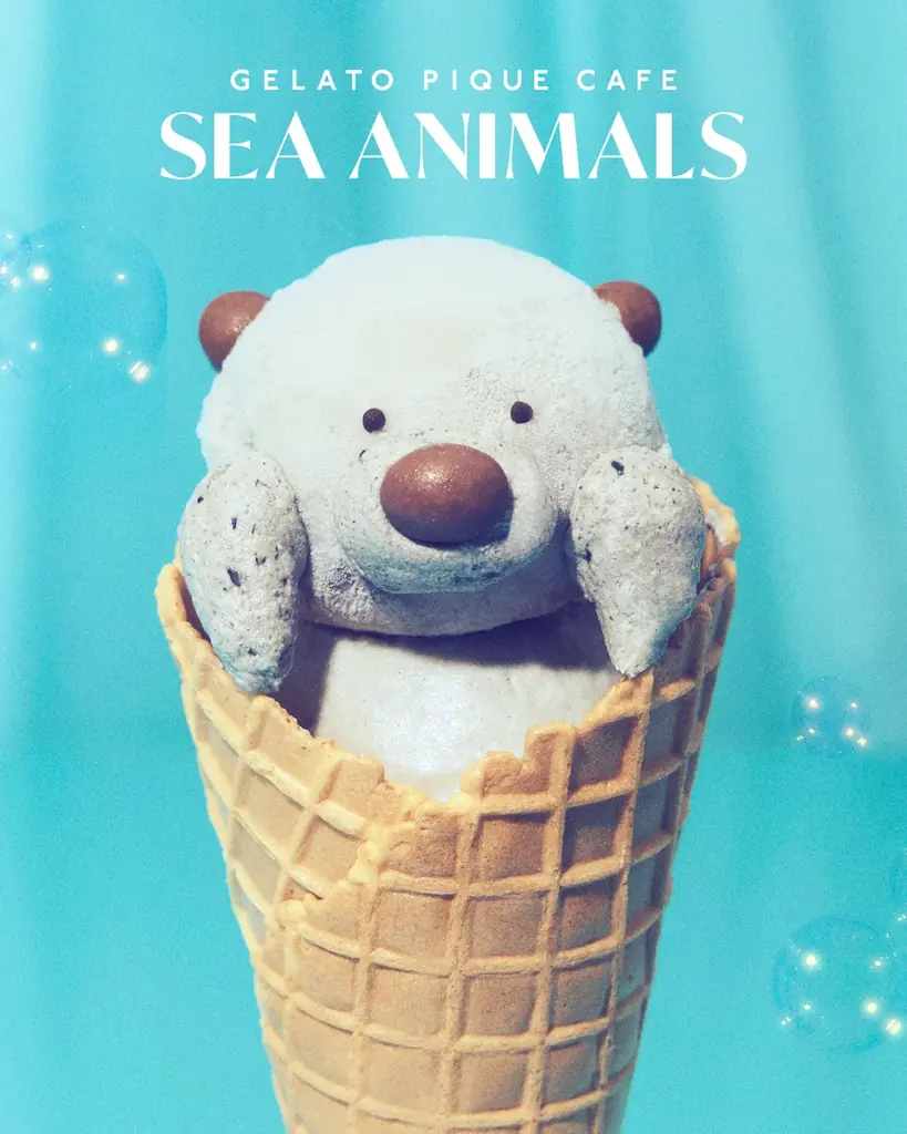 【gelato pique cafe(ジェラート ピケ カフェ)】昨年大好評の“あざらしクレープ”が再登場！海の生き物たちをイメージした “SEA ANIMALS” フェアを開催〈5月29日(金)〉 画像 4