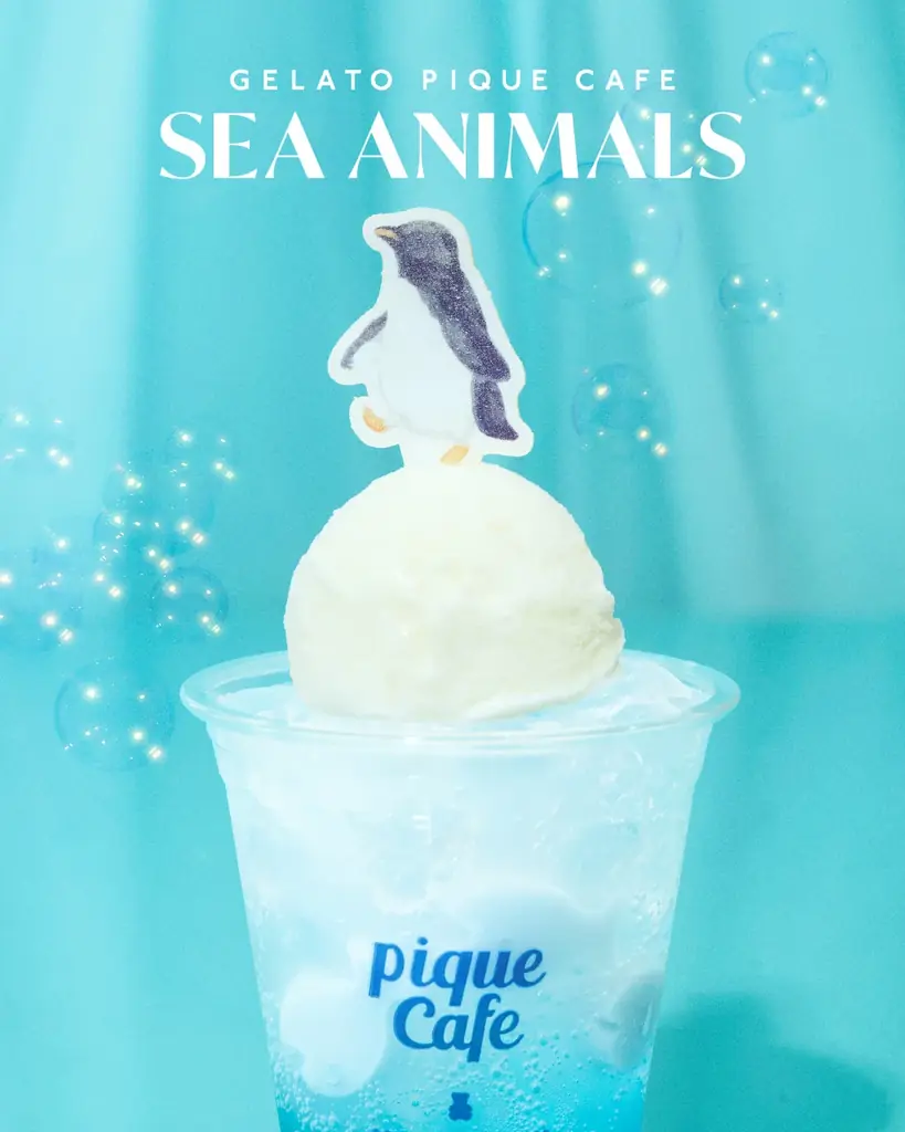 【gelato pique cafe(ジェラート ピケ カフェ)】昨年大好評の“あざらしクレープ”が再登場！海の生き物たちをイメージした “SEA ANIMALS” フェアを開催〈5月29日(金)〉 画像 5