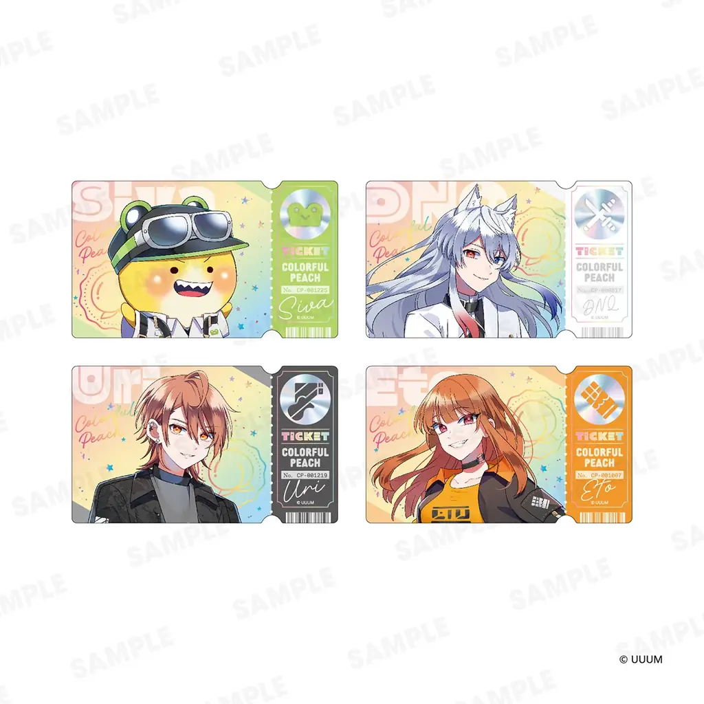『カラフルピーチ』のオリジナルクリアカード付きポップコーンが発売！ 画像 4