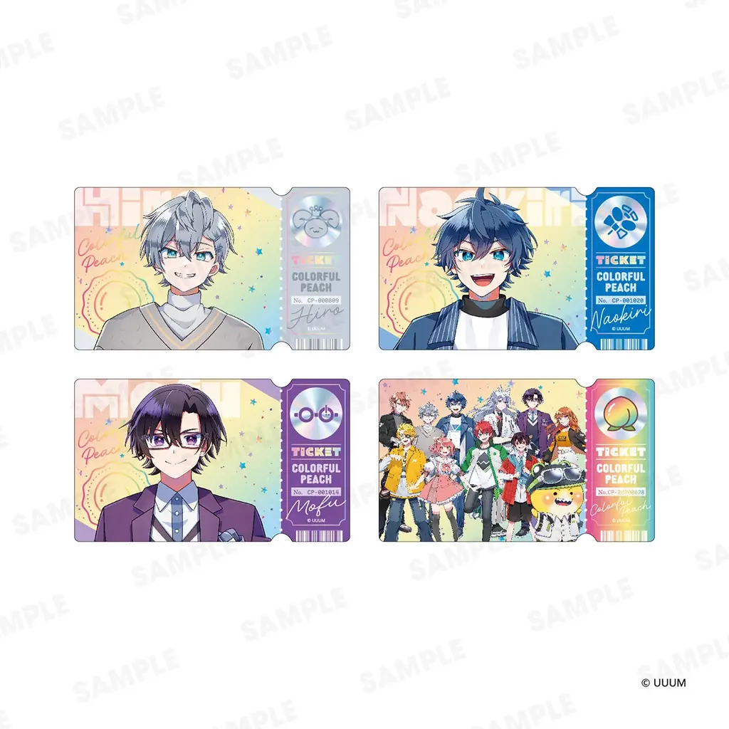 『カラフルピーチ』のオリジナルクリアカード付きポップコーンが発売！ 画像 5