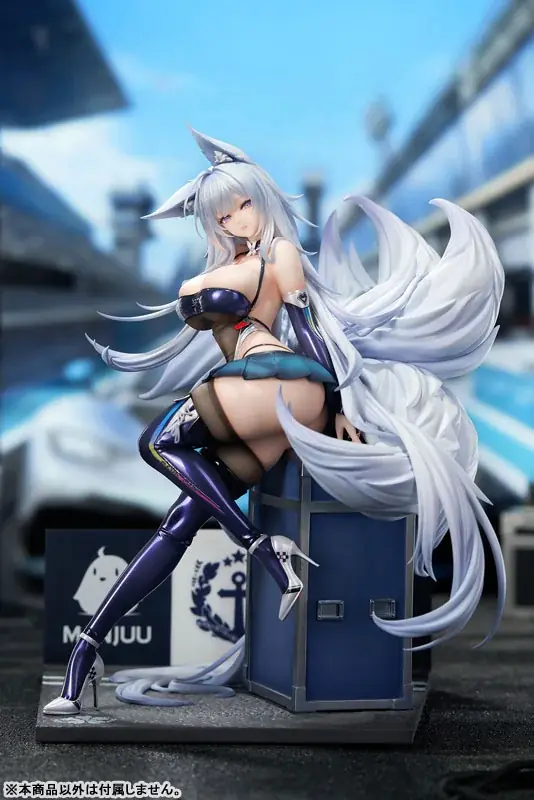 『アズールレーン』より、「信濃」が着せ替え「寝待の銀輿」の姿でフィギュア化。LEDアクリル展示ケース付きスペシャル版も登場。 画像 17