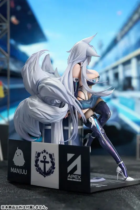『アズールレーン』より、「信濃」が着せ替え「寝待の銀輿」の姿でフィギュア化。LEDアクリル展示ケース付きスペシャル版も登場。 画像 18