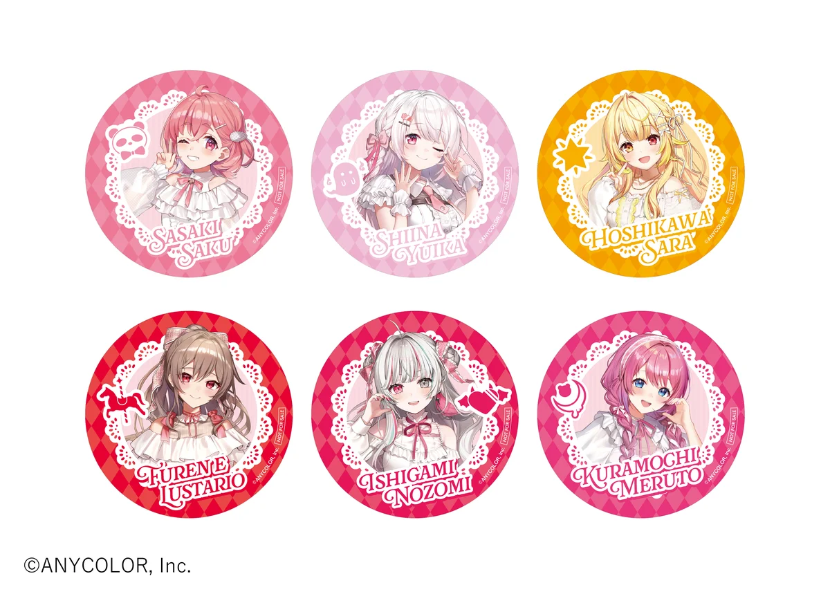 「にじさんじ」× and GALLERYコラボカフェが6月15日(月)〜池袋店・なんば1号店・名古屋1号店にて開催決定！ 画像 24