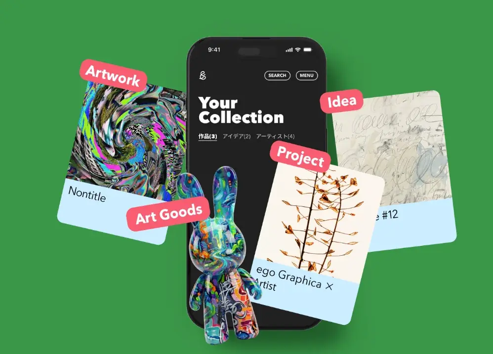 現代アーティストと、AIで対話する。ArtFanders、エージェント型アーティストAIプラットフォーム「egoGraphica」を本日公開——福岡・ソウル巡回展と連動し、アジア展開へ 画像 3