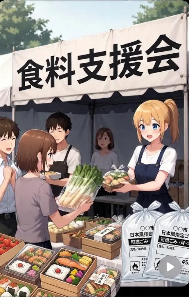 5月26日 札幌で食料とゴミ袋を配布する支援会、事前申込必須