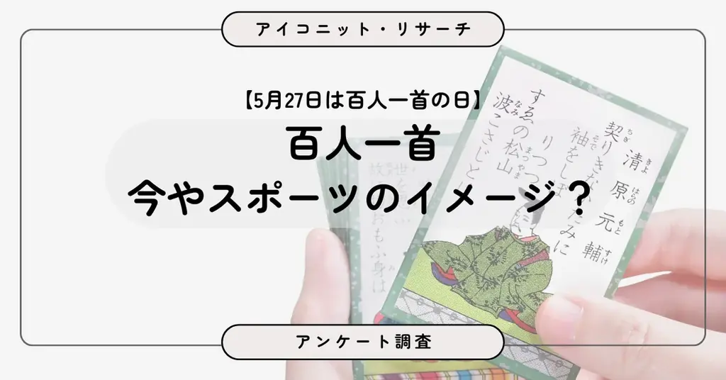百人一首イメージ調査