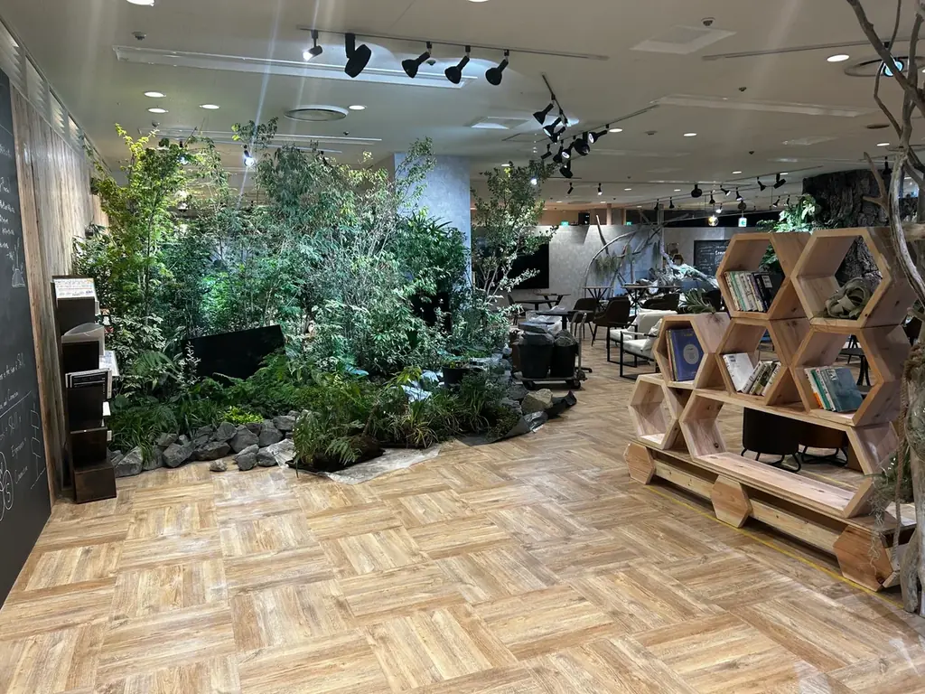 【豊田市駅前】東海地区 屋内型最大級 図書館＋ボタニカルカフェ「café Earth+h.l」が6月1日OPEN。 画像 4