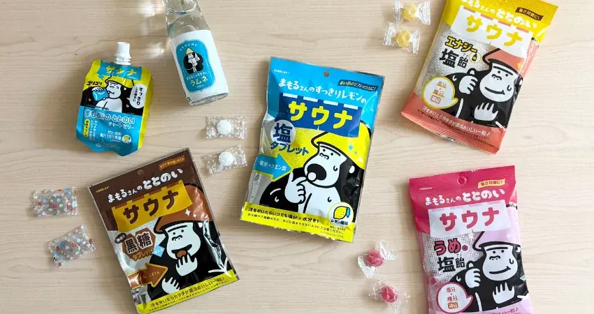ととのい系サウナブランド「ごリラックス」初の飲食料品が登場！塩タブレットをはじめとした、サウナーにピッタリなアイテムを揃え、5月25日からドン・キホーテ系列店舗で発売開始！ 画像 1